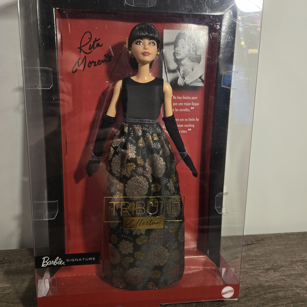 Rita Moreno Barbie Signature Tribute Collection Doll - Black and Gold